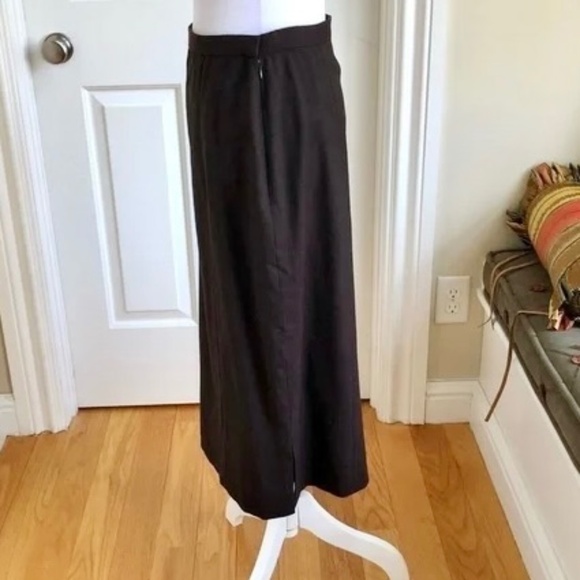 Peruvian Connection Skirt Alpaca Wool Brown Midi (8) - Picture 2 of 8